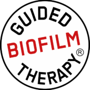 GBT Button Guided Biofilm Therapy Logo Button